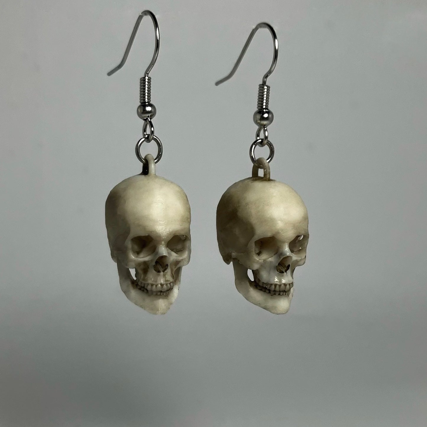 Human Skull Earrings