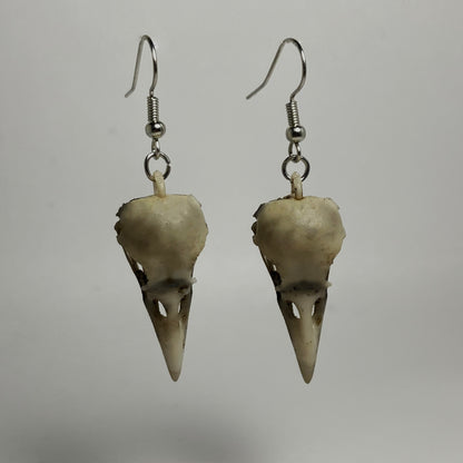 Raven Skull Earrings