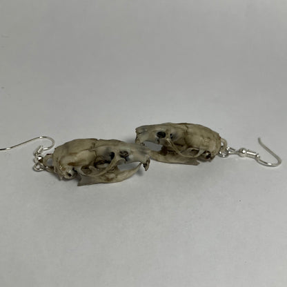 Rat Skull Earrings