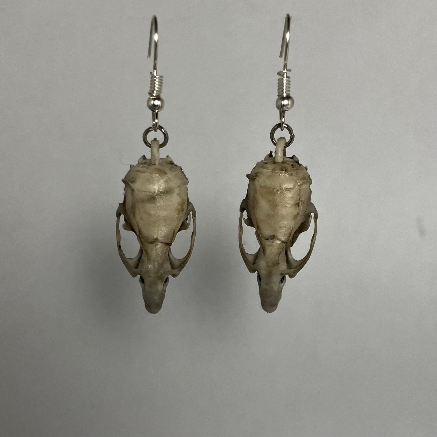 Rat Skull Earrings