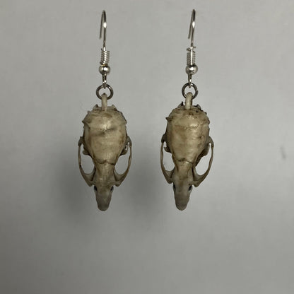 Rat Skull Earrings