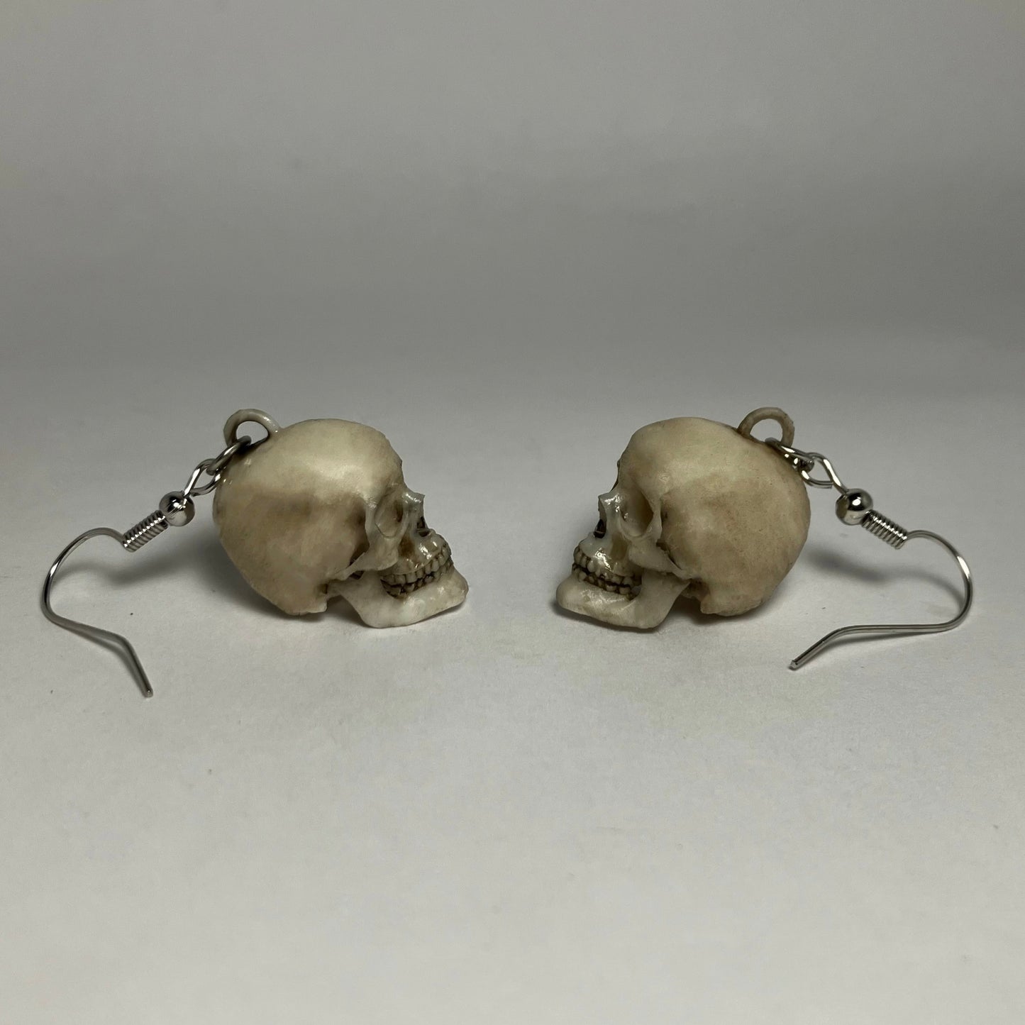 Human Skull Earrings