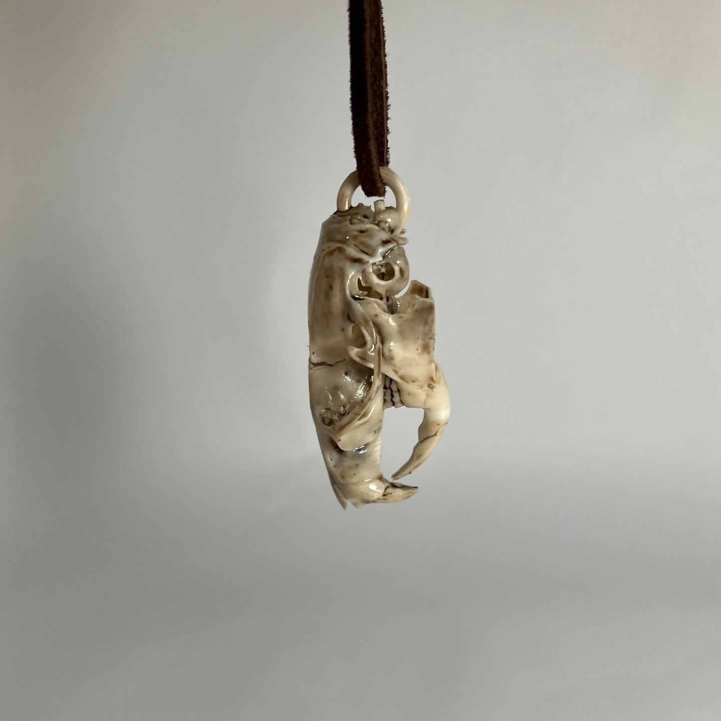 Rat Skull Pendant Necklace